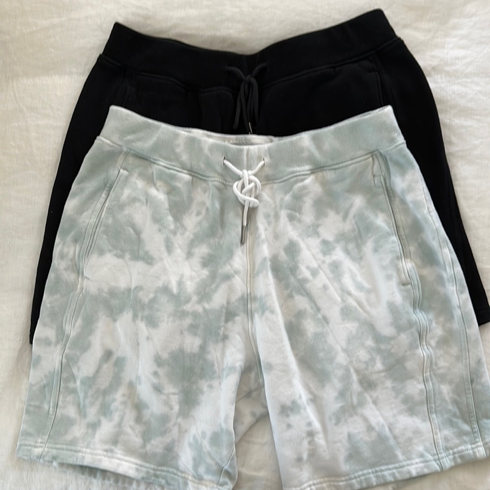 Lot of 2 Abercrombie Sweat Shorts Mens Medium